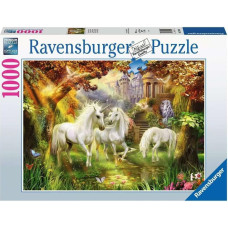 Ravensburger Puzle 1000 Vienradži mežā