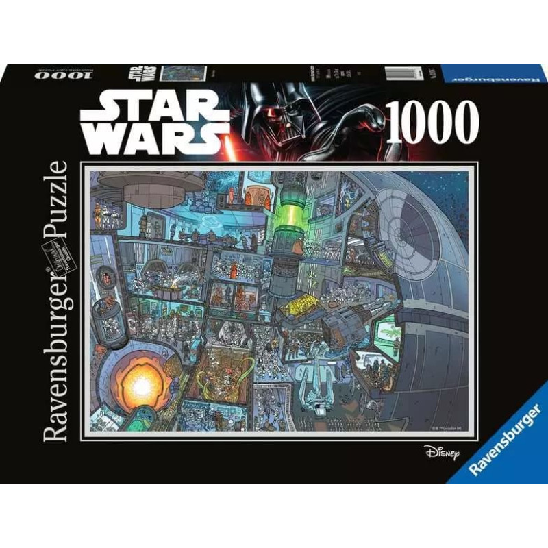Ravensburger Puzle 1000 Kur ir Vūkijs?