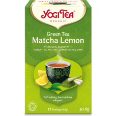 Yogitea Zaļā Matcha tēja ar citronu