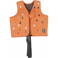 Bbl&uuml;v N&auml;j bērnu peldē&scaron;anas veste ar SPF50 un noņemamiem peldo&scaron;ajiem ieliktņiem, Dusk &ndash; SMALL (1&ndash;3 gadi)