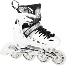 Nils Extreme 4in1 (rull)uisud NILS EXTREME NH10905 LED In-line Skates/Hockey Ice Skates, M (35-38), White/Black