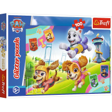 BŁYSZCZĄCE PSIAKI PSI PATROL-GLITTER*100