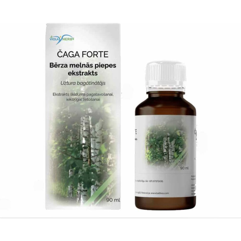 ES ČAGA FORTE Bērza melnās piepes ekstrakts 1:1 90ml