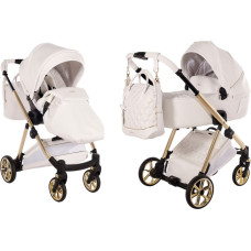 Junama Universālie rati 2 in 1 Ellegante Art Deco 04 Balts (White)