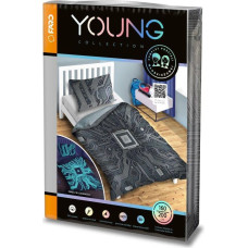 POŚCIEL KPL. MŁODZIEŻOWA 033 AI FLUO 160X200+70X80 BAW.MŁ.