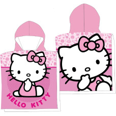 FAST DRY PONCHO 50X100 CM HELLO KITTY HK36-1172 MICROFIBER