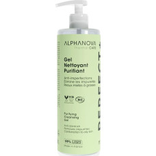 Alphanova PERFECT+ Attīro&scaron;s gels taukainai ādai AR DZINTARSKĀBI UN CINKU PCA 400 ML