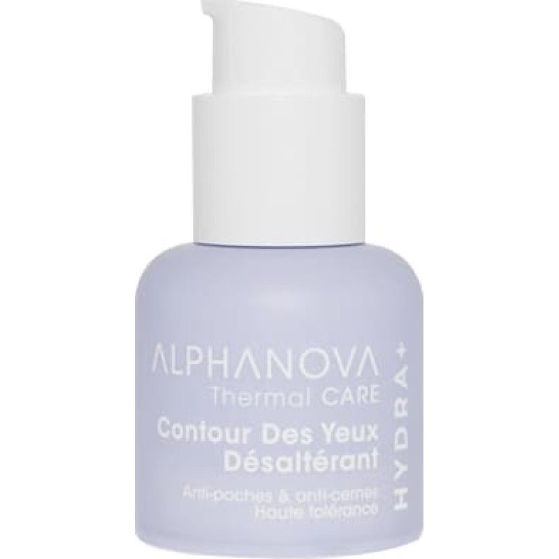 Alphanova THERMAL CARE mitrino&scaron;s acu krēms ar termālo ūdeni tum&scaron;iem lokiem un pietūkumam zem acīm, 15 ml