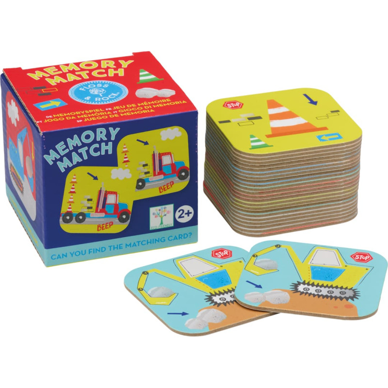 Floss & Rock Atmiņas treniņa kartiņas, Būvniecība