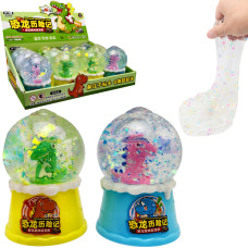 MASA MAGICZNA SLIME BROKATOWA DINOZAUR