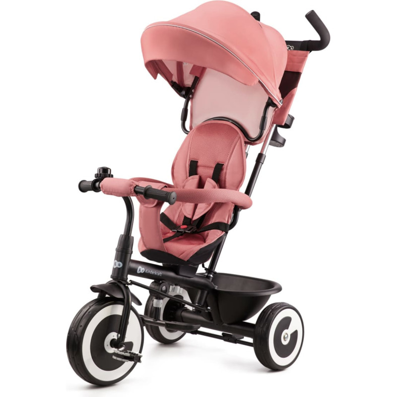 Kinderkraft KINDERCRAFT trīsritenis ASTON 2 Plus, rozā, KRASTO02PNKPL00