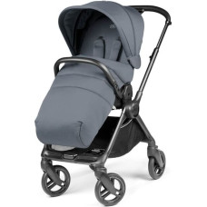 Peg-Perego Switch NORDIC BLUE Rati ar pārliekamu rokturi un kāju pārsegu