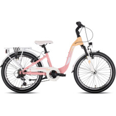 Tabou Bērnu velosipēds TABOU Queen 20, koraļļu balts