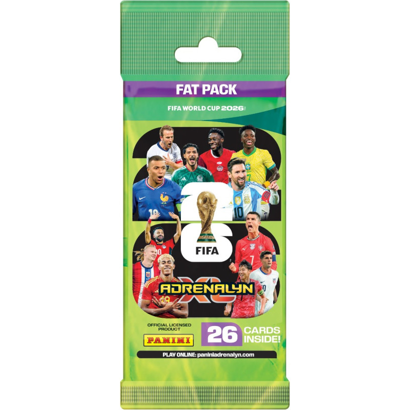 Jalgpallikaardid World Cup 2026 suurpakk 26 kaarti