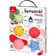 Tullo sensory shapes 5 pcs hole free pastel 801