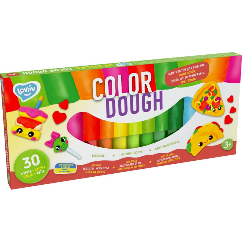 Lovin’do Radošais komplekts Modelēšanas mīkla Play Dough - Lovin 30 gab.