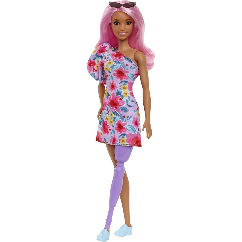 Barbie Fashionistas pink doll HBV21