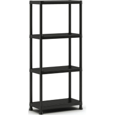 Keter Diy 4 līmeņu plaukts Shelf 60 with 4 shelves 60x30x135cm melns