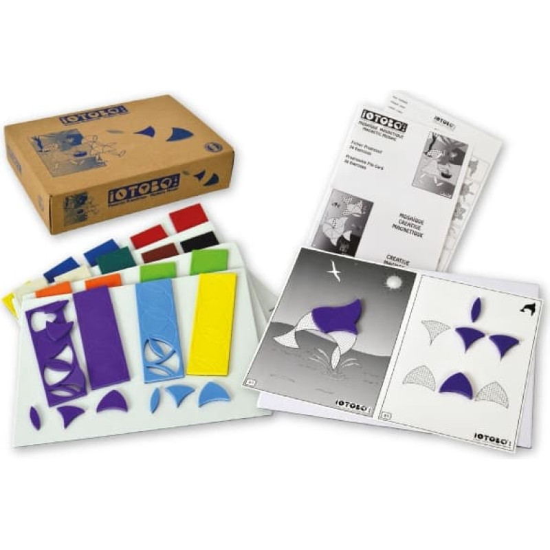 Sepp Magnētiskā mozaīka, 4 bērniem