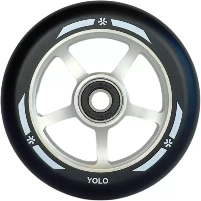 Union Tõukeratta ratas Union Yolo Pro Scooter Wheel 100mm Black/Silver