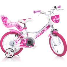 Dino Bikes Bērnu velosipēds 14'' ''LITTLE HEART''