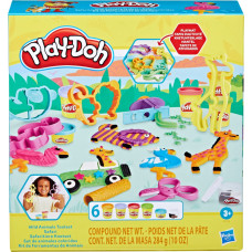 Hasbro Play Doh PLAY-DOH Rotaļu komplekts Savvaļas dzīvnieki