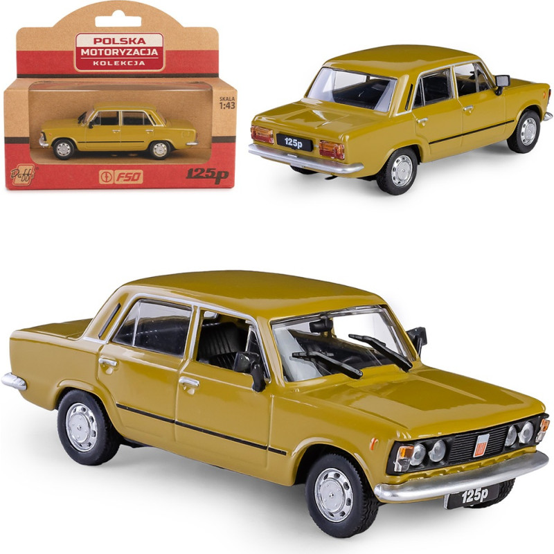 DAFFI FIAT auto modelis 125P MR 1:43 4 krāsas