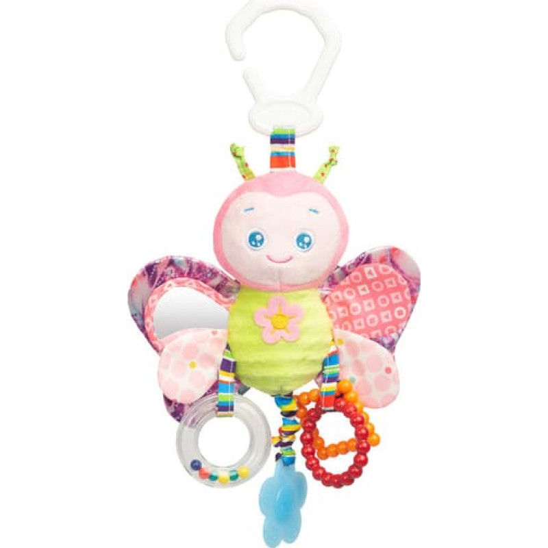 Sensillo krāsaina ceļojumu grabulīša tauriņš