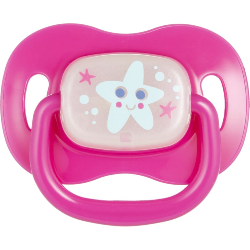 Canpol 22/435_pin silikona māneklītis 6-18m apaļš Love&sea