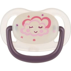 Canpol 22/502_pin new Smoczek uspokajający silikonowy anatomiczny 18m+ NIGHT DREAMS