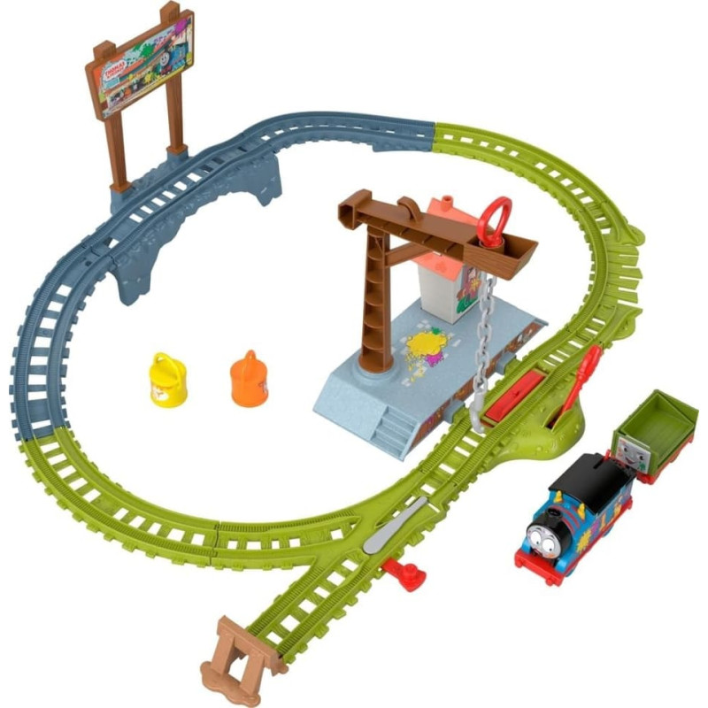 Thomas&Friends Train Set -   HTN34 / 94643 -  THOMAS & FRIENDS - PAINT DELIVERY SET