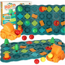 Gra logiczna planszowa labirynt tor przeszkód 56 el.