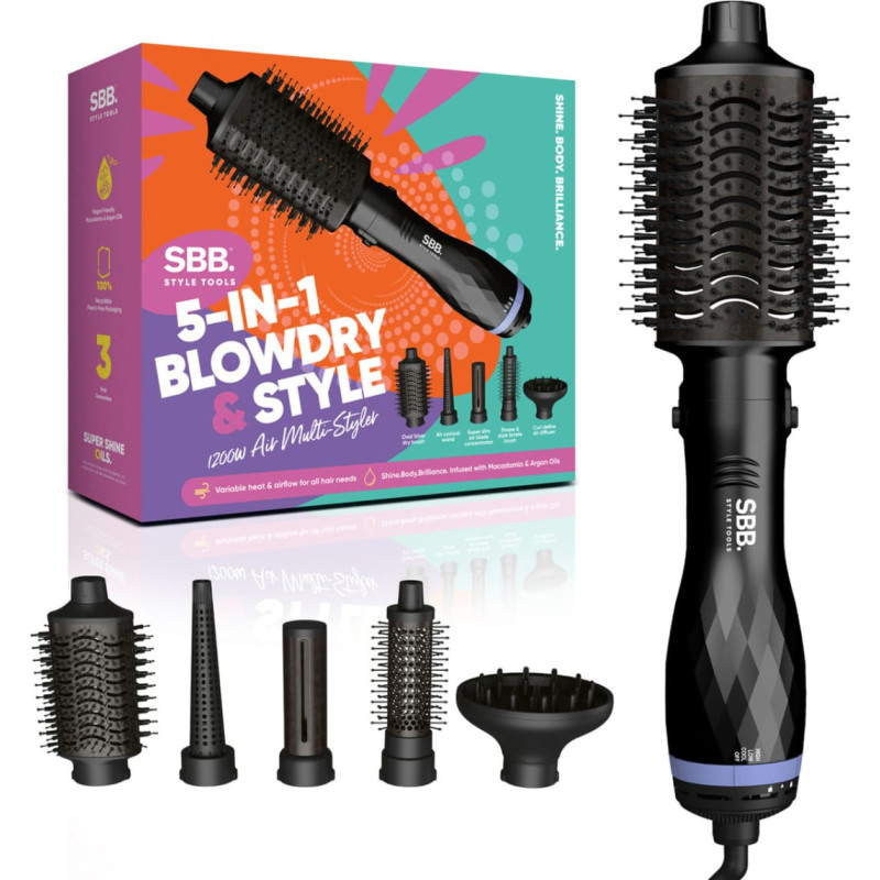 Sbb. SBDR-2850-EU 5 in 1 Blowdry and Style