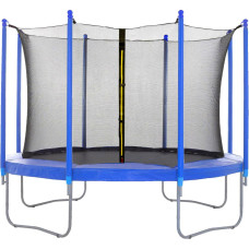 Springos Iek&scaron;ējais batuta aizsargtīkls TSN-13FT INS 396 CM, 8 stabi