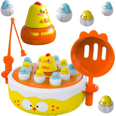 Woopie Gra Zręcznościowa Łowienie Kurczaczk&oacute;w 2w1 Katapulta