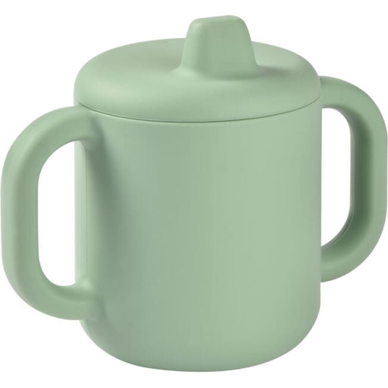 Beaba / Red Castle Silikona mācību krūze Beaba, SAGE GREEN