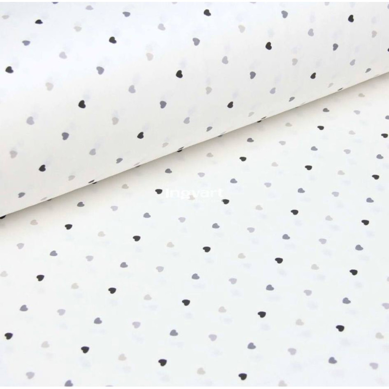 Ingvart Smart Bed Palags ar Gumiju "Hearts" 72\120 Cm