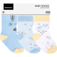 Baby socks with 3D ears Stripy Friends 0-6m