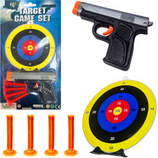 PISTOLET STRZAŁKI TARCZA