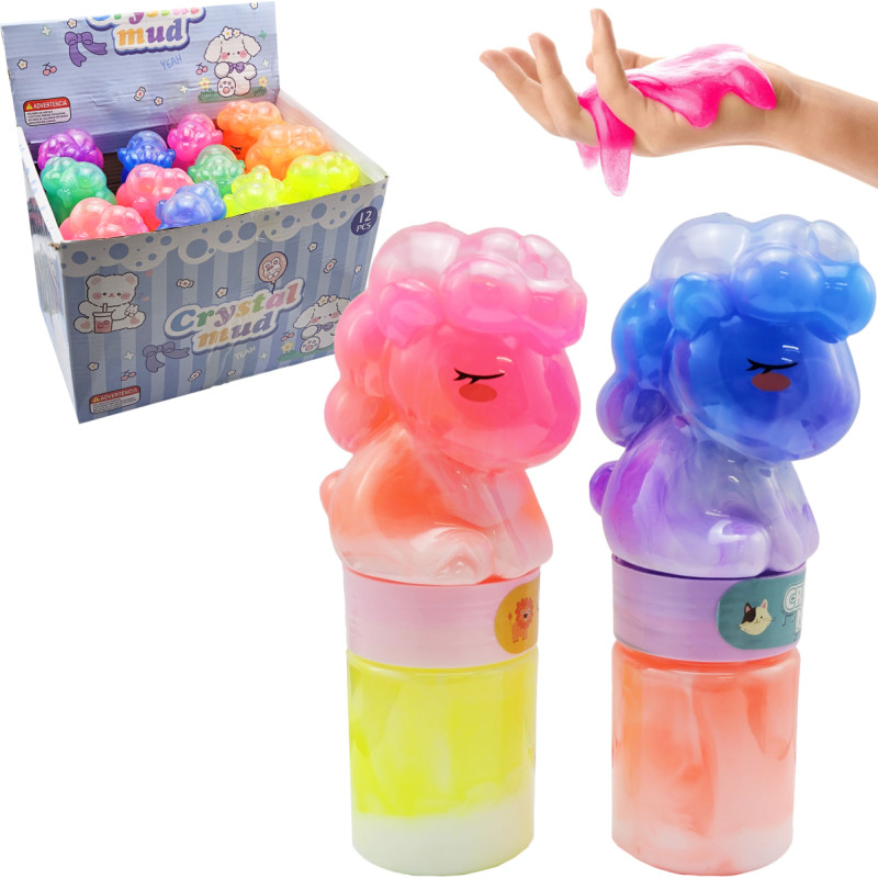 MASA MAGICZNA SLIME JEDNOROŻEC 2 KOLORY