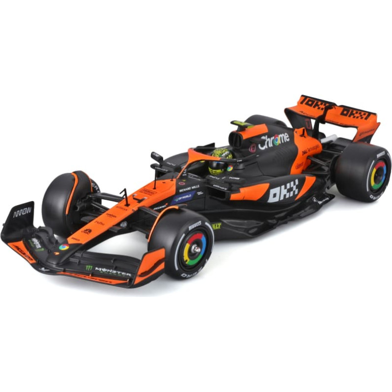 Bburago 1:24 automa&scaron;īnas modelis ar displeja lodziņu F1 McLaren MCL38, 18-28033
