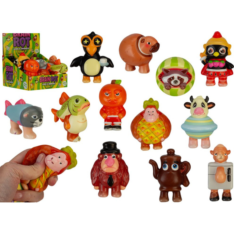 Brainrot brainrot antistresa rotaļlieta, 10 cm, sortiments, 543673