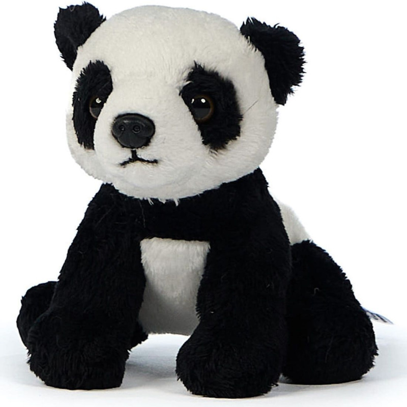 Uni-Toys Plī&scaron;a rotaļlieta Panda, 14 cm