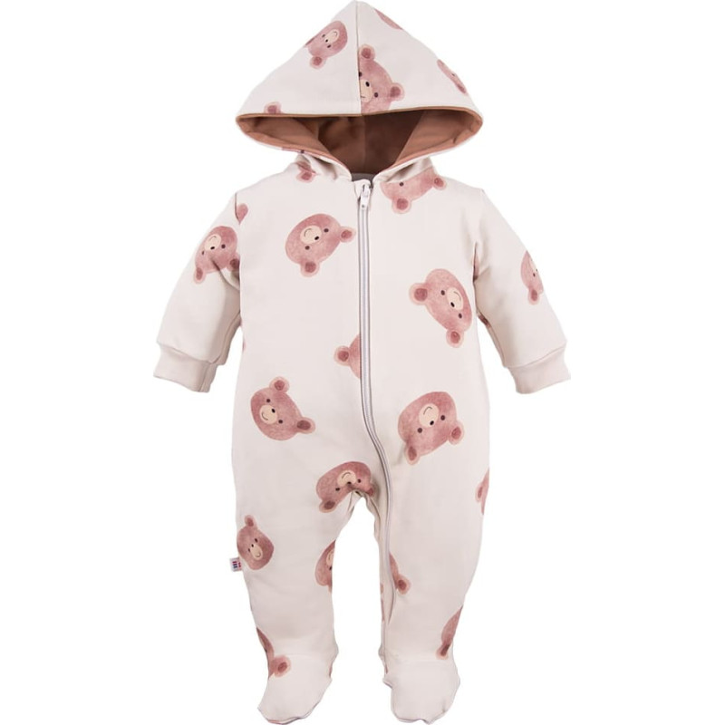 Ubranka EWA 944355 Kombinezon przejściowy C&B dres kaptur ecru 62