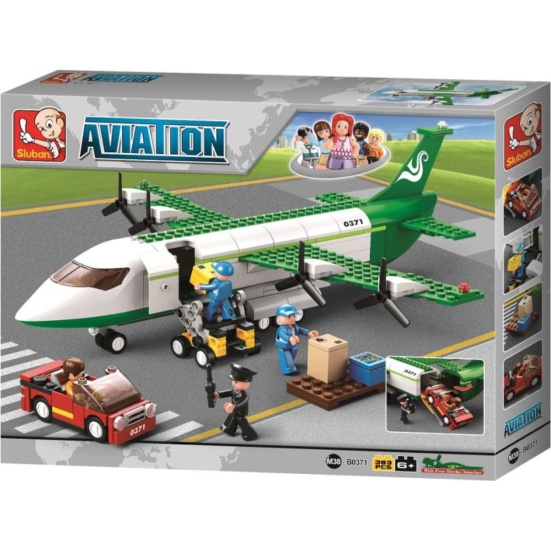 Klotsikomplekt Kaubalennuk 383 osa