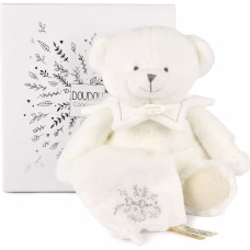 Doudou Et Compagnie Doudou Dāvanu komplekts &ndash; Plī&scaron;a lāčuks ar segiņu 30 cm, pelēks