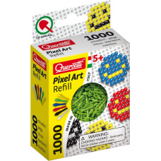 Quercetti Pixel Art detaļas mozaīkai (zaļas) 5+ g.