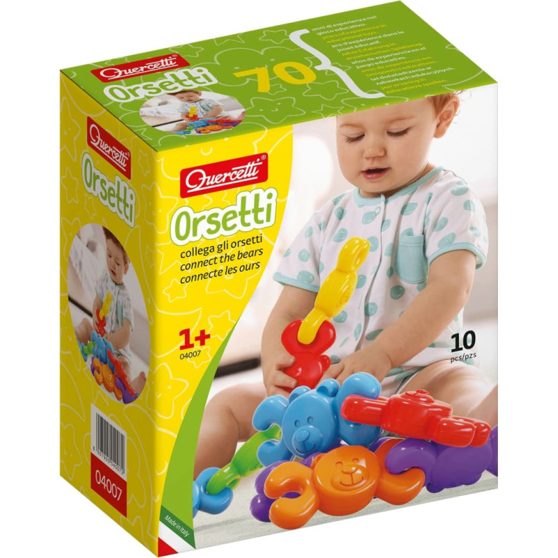 Quercetti Konstruktors Lācītis 1+ g.