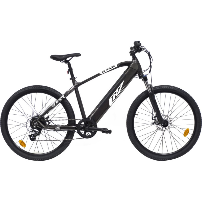 CRZ E-3400 – 26″ Tumši Pelēks Elektriskais Kalnu Velosipēds