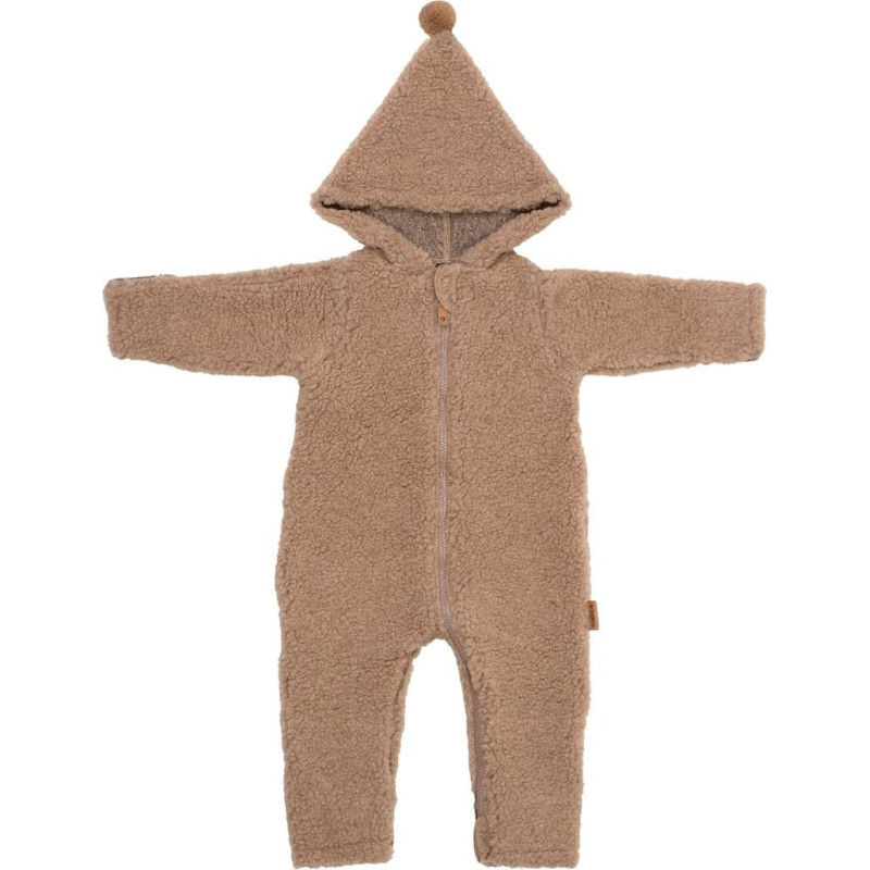 Wool romper suit Nevada 86/92 brown